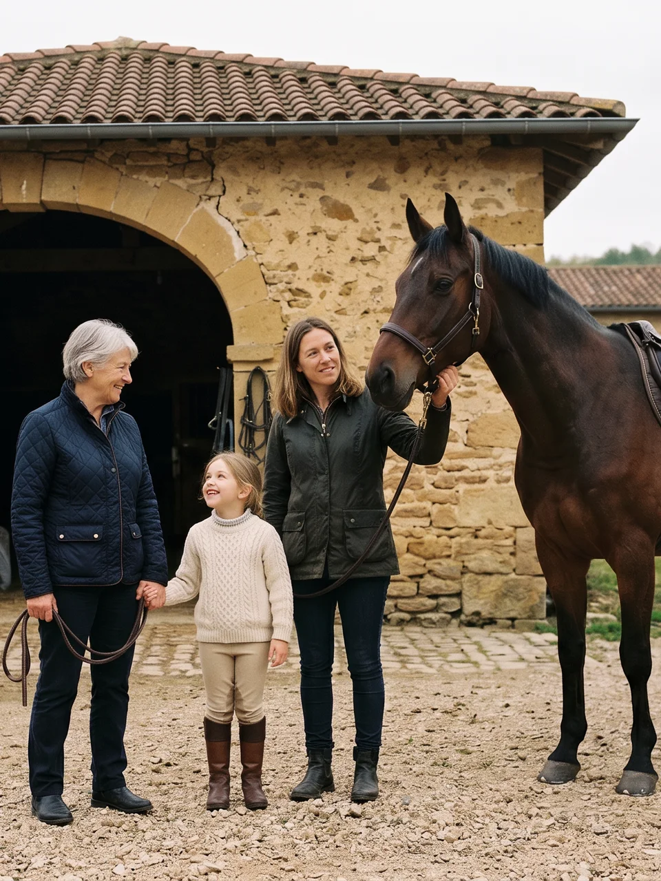 L'équipe, Les Balades à Cheval de Granier, centre équestre à Aime-la-Plagne